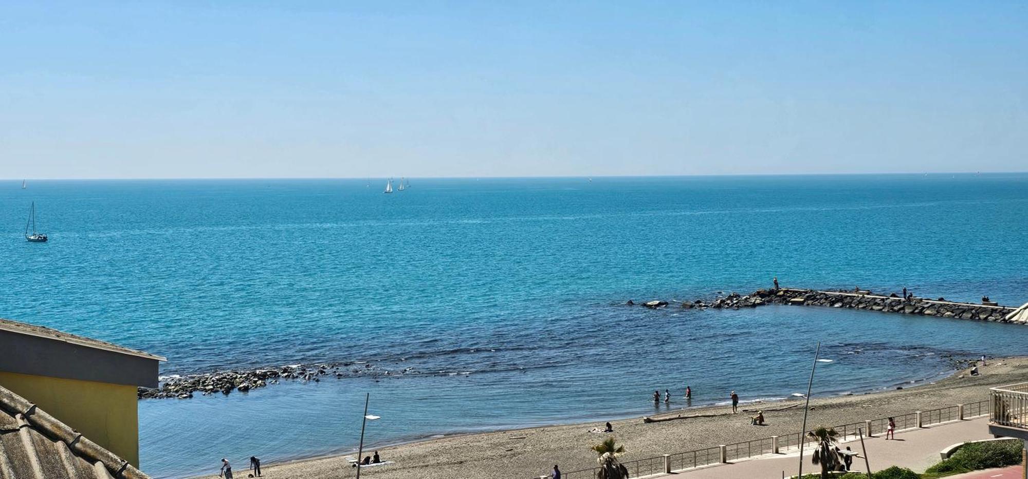 Attico Granelli Di Sabbia Lägenhet Lido di Ostia Exteriör bild